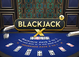 Blackjack X 1 - Azure - DELUXEPLAY88