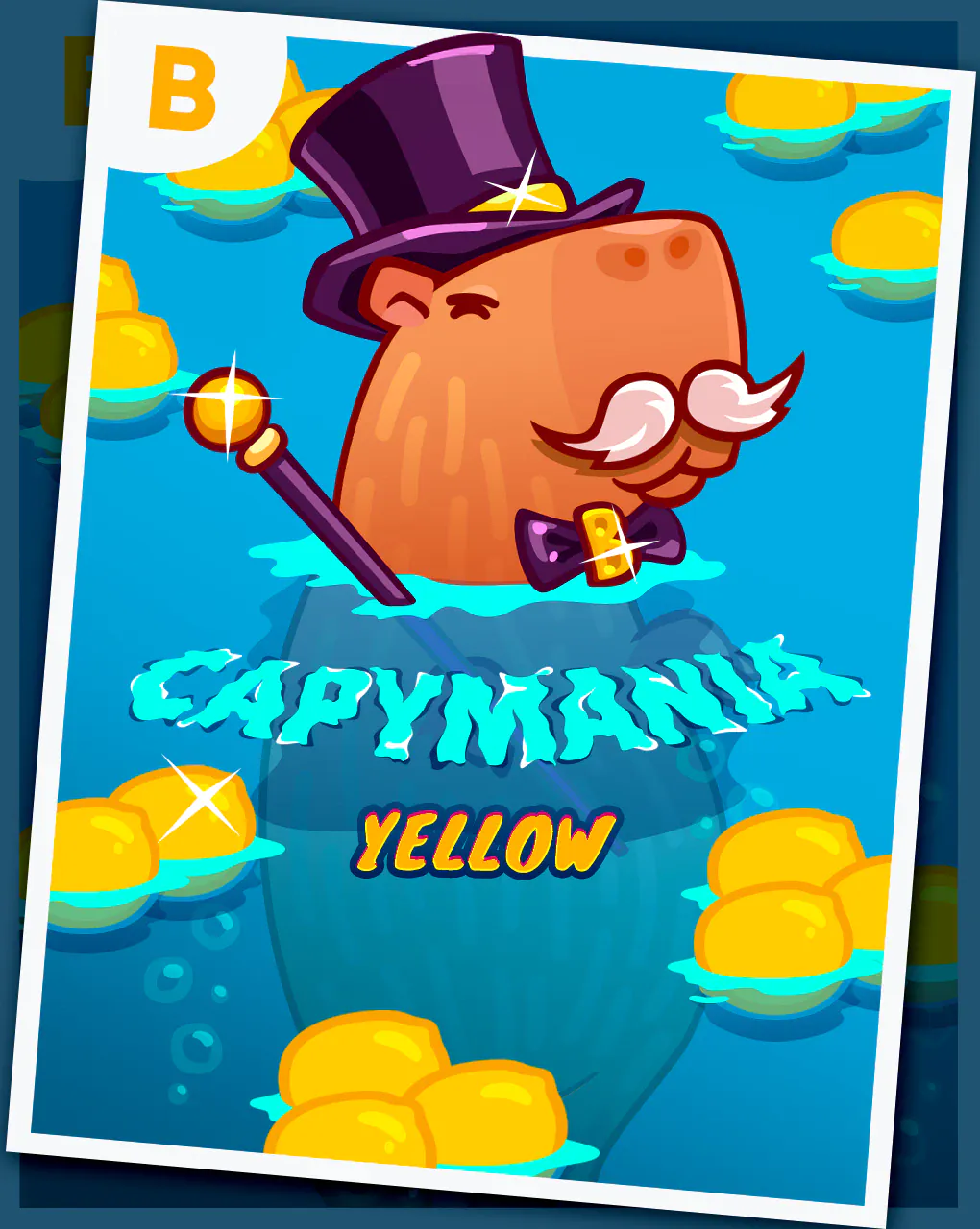 Capymania Yellow - DELUXEPLAY88