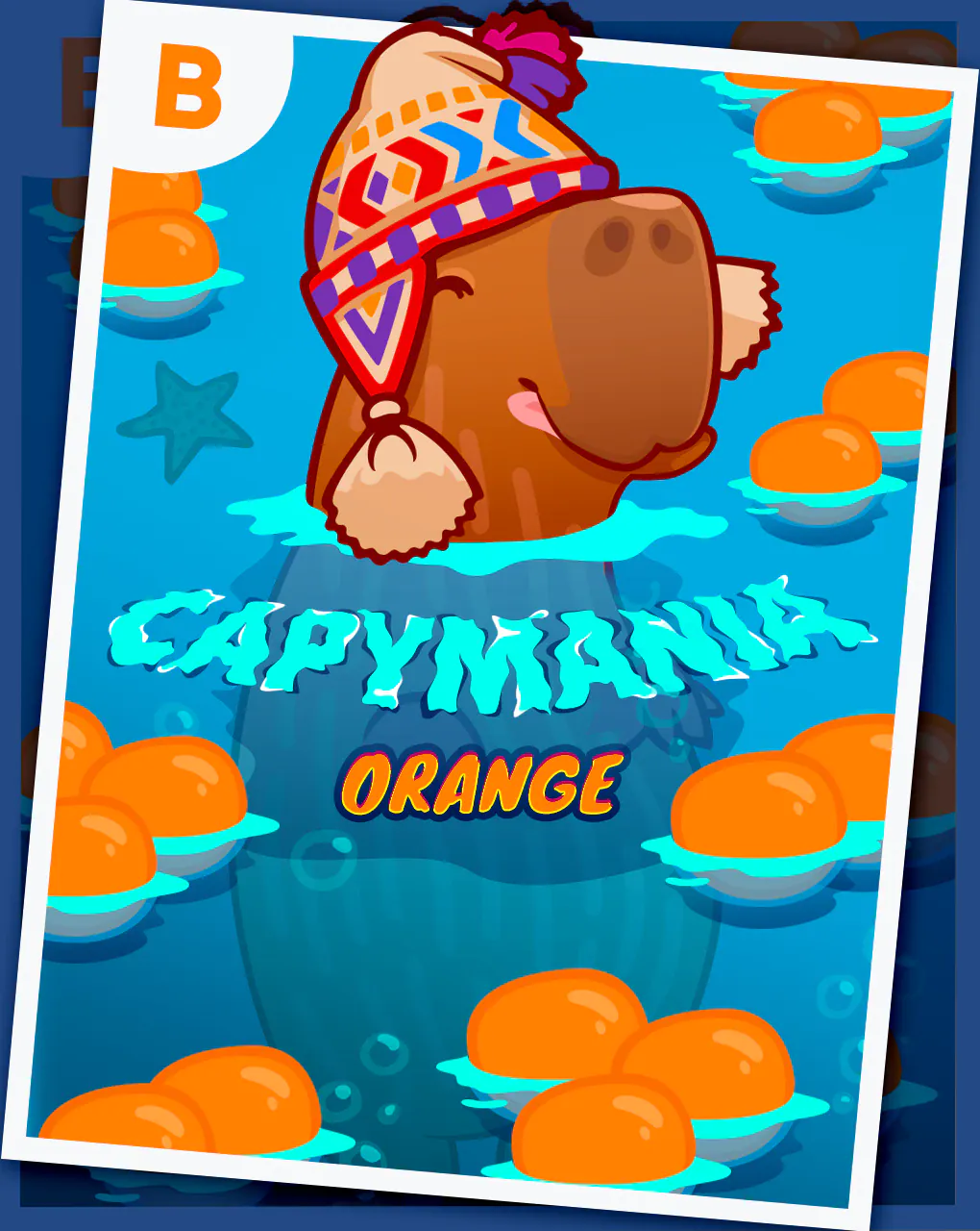 Capymania Orange - DELUXEPLAY88