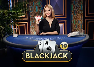 Blackjack 10 - Azure - DELUXEPLAY88