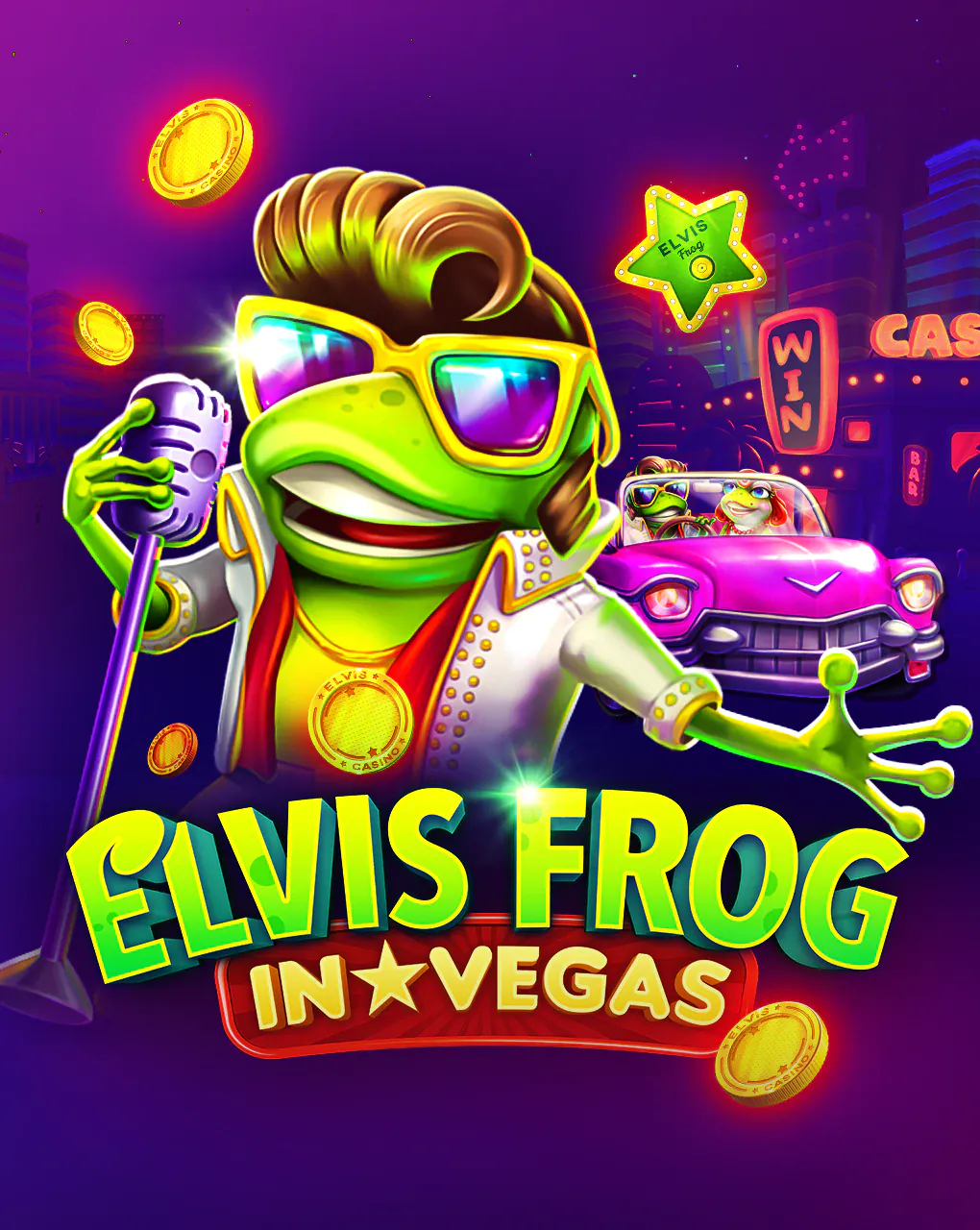Bgaming : Elvis Frog In Vegas - DELUXEPLAY88