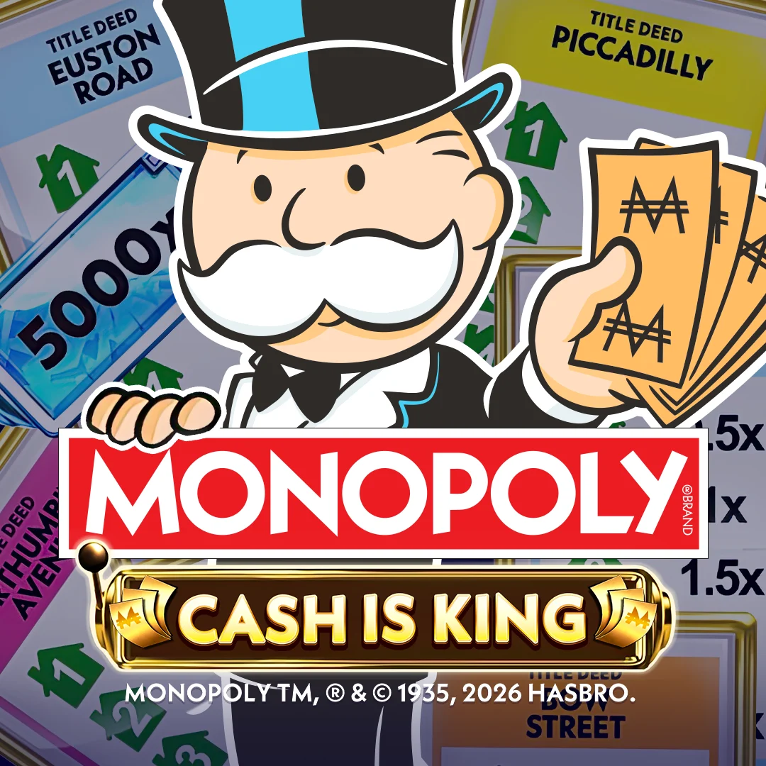 Redtiger : Monopoly Cash Is King - DELUXEPLAY88