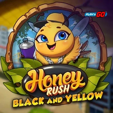 PlaynGo : Honey Rush Black and Yellow - DELUXEPLAY88