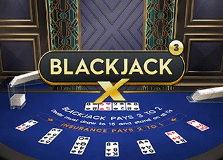 Blackjack X 3 - Azure - DELUXEPLAY88