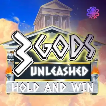 3 Gods Unleashed: Hold&Win! - DELUXEPLAY88